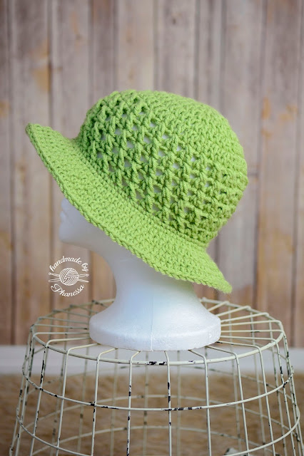 Handmade by Phanessa: Crochet Sun Hat Pattern
