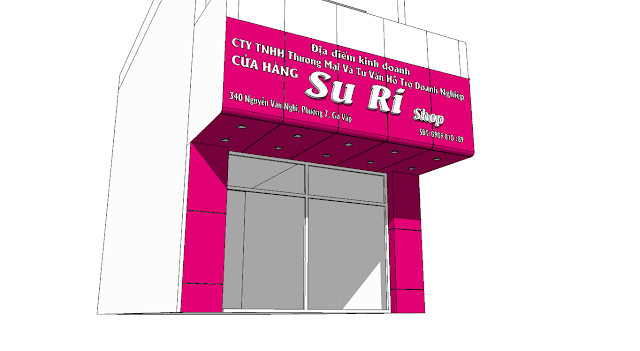 thiết kế bảng hiệu shop thiết kế bảng hiệu shop