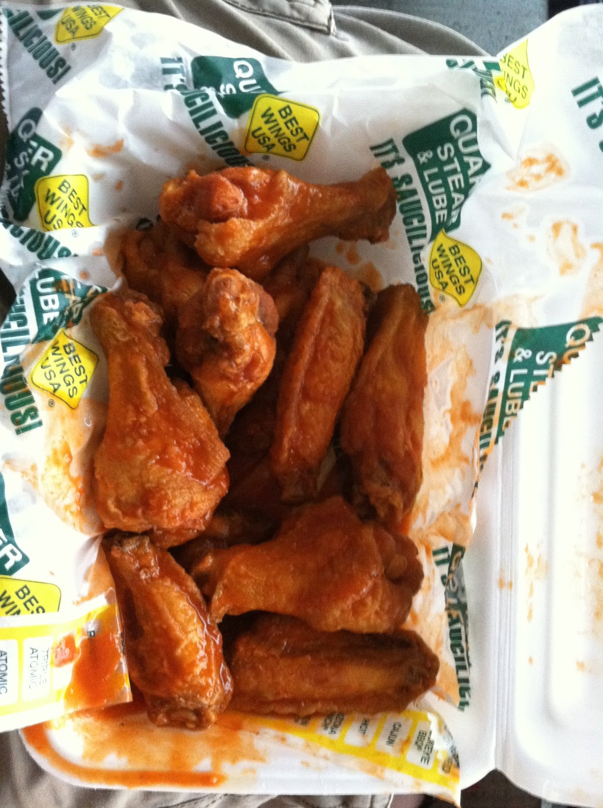 ALL THINGS WINGS Wing Reviews Quaker Steak and Lube PNC Park
