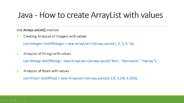 add integer to list java constructor