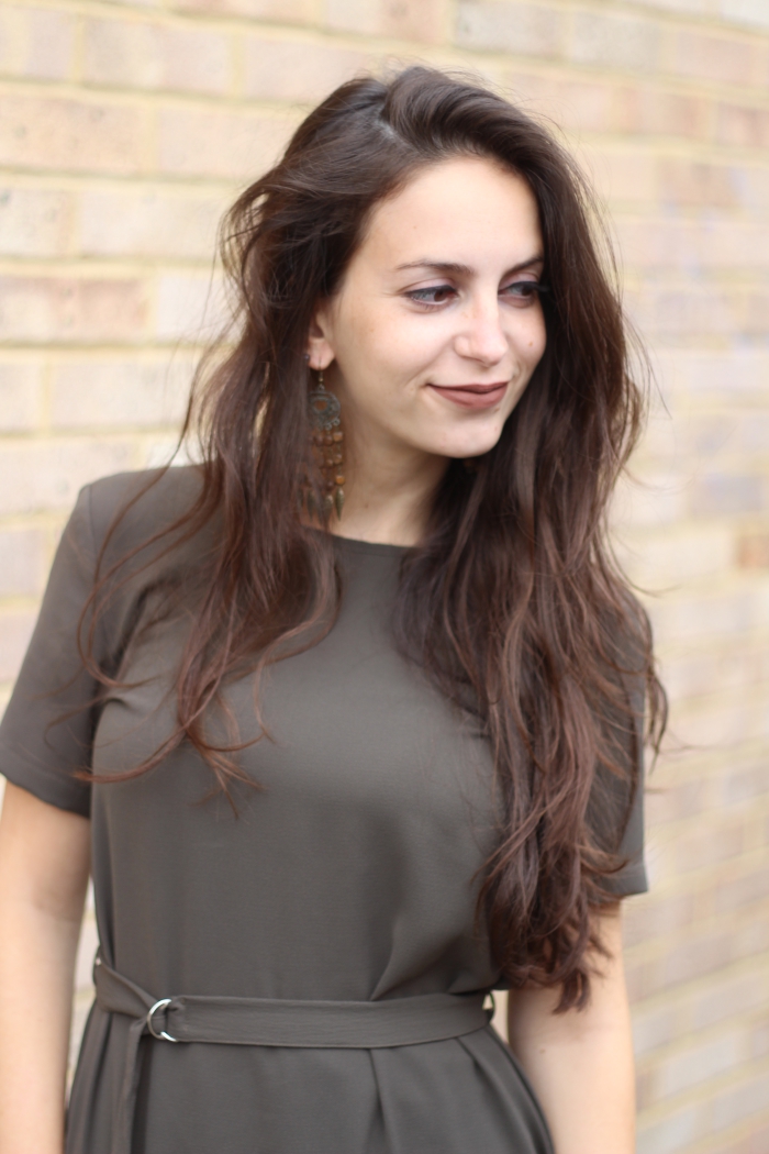 Nevena Krstic Khaki Dress