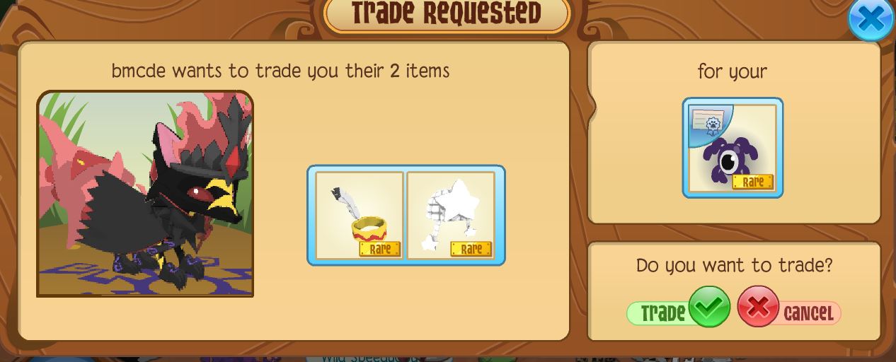 The Animal Jam Friendship Community Non Member Pet Phantom!? (Trade