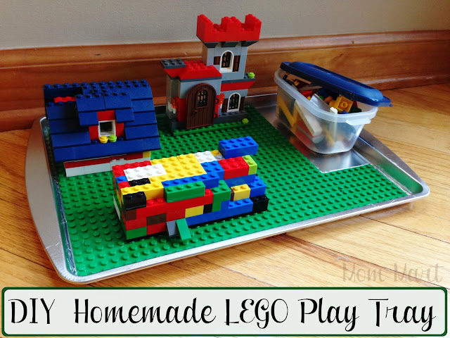 How to make your own LEGO Play Tray #DIY #CraftsForKids #Tutorial