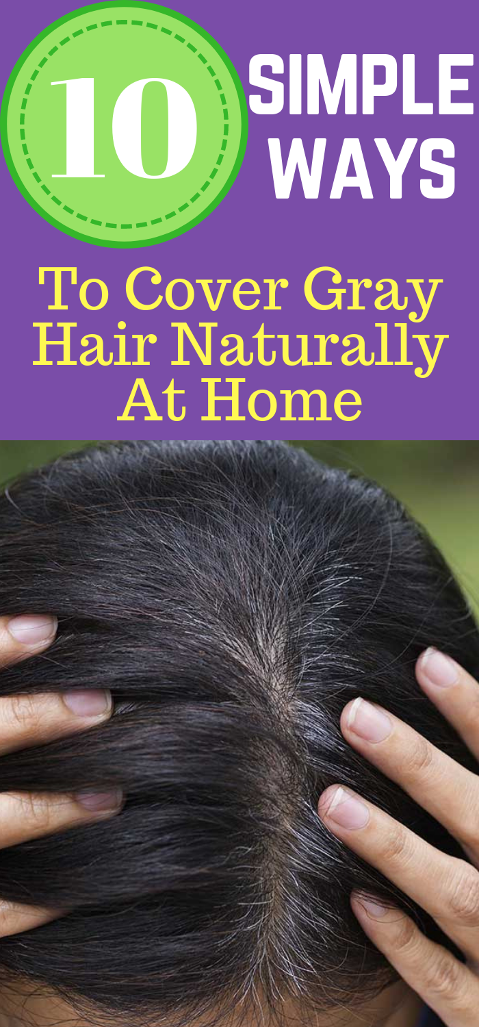 Daily Health Advisor 10 Simple Ways To Cover Gray Hair Naturally At Home