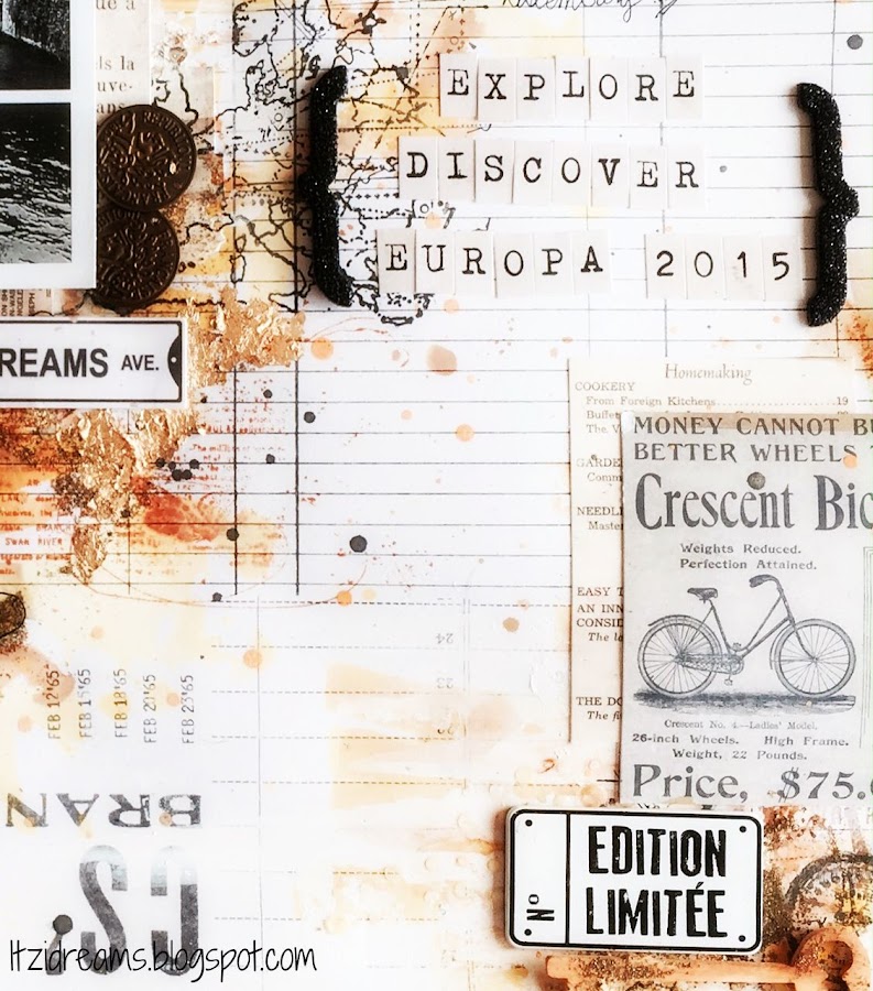 Tutorial layout vintage.