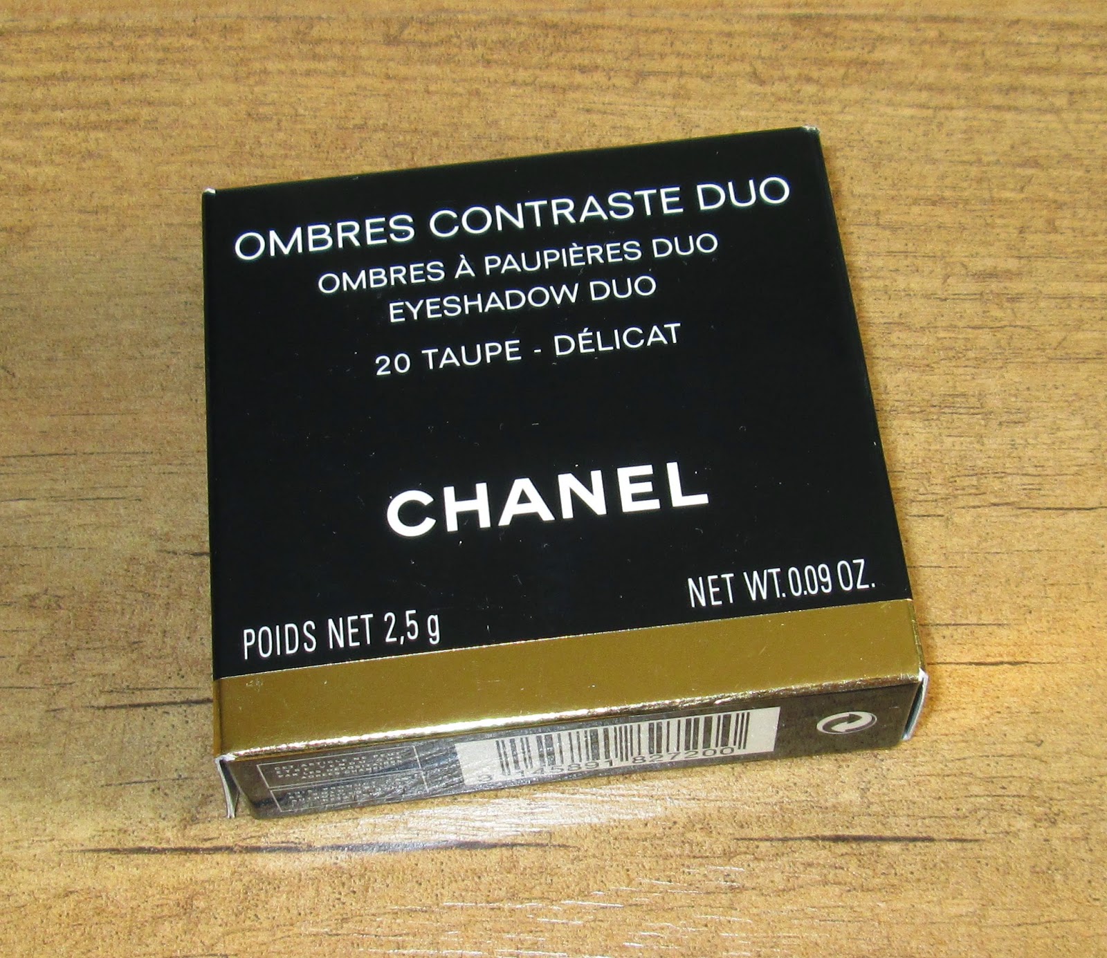 [Review] CHANEL Ombres Contraste Eyeshadow Duo in 20 Taupe Délicat