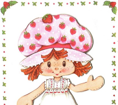 strawberry shortcake paper dolls