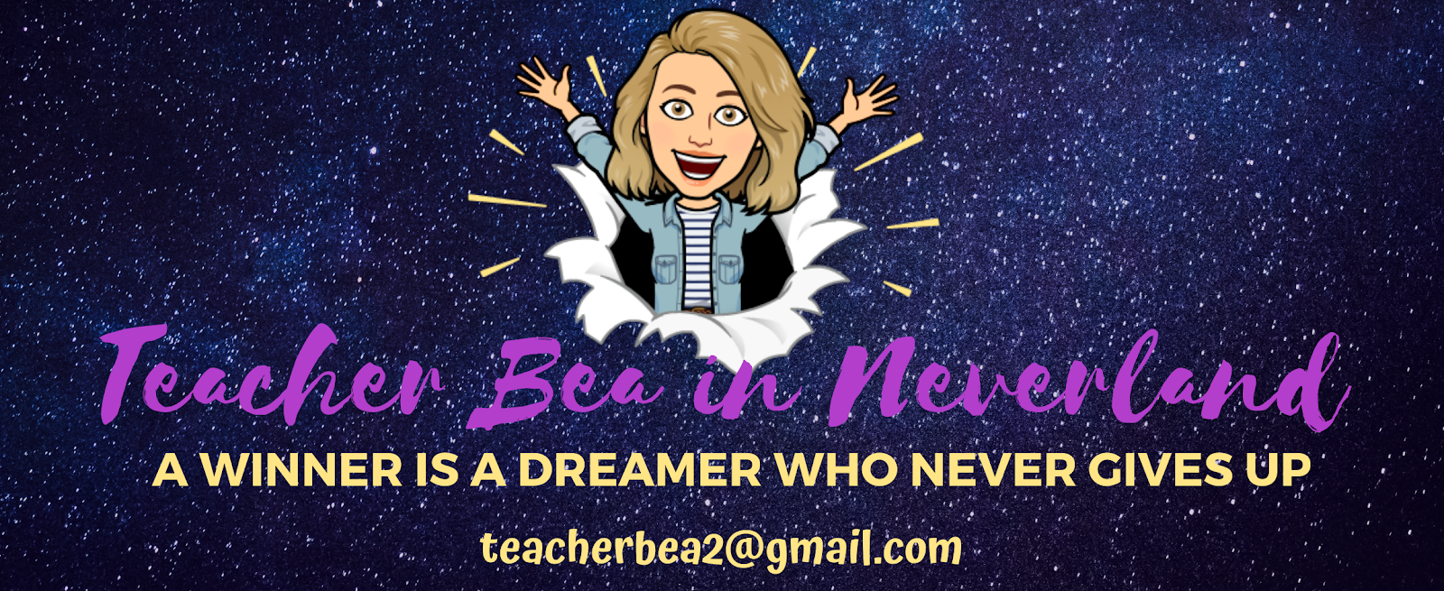 Teacher Bea in Neverland