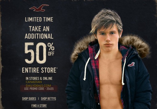 hollister canada promo code