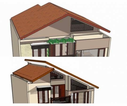 gambar atap rumah sederhana
