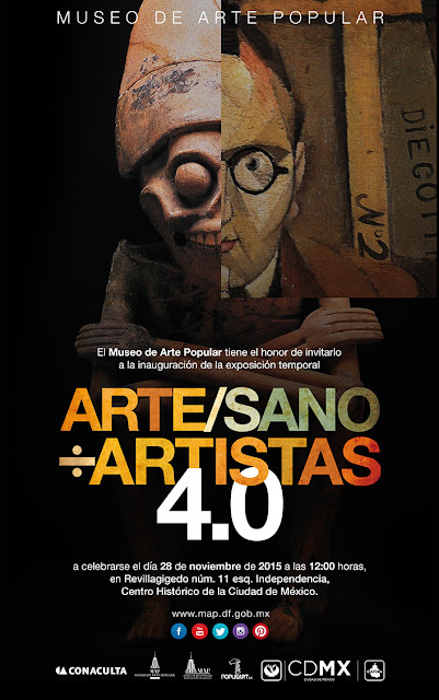 Bienal 4.0 ARTE/SANO÷Artistas del Museo de Arte Popular