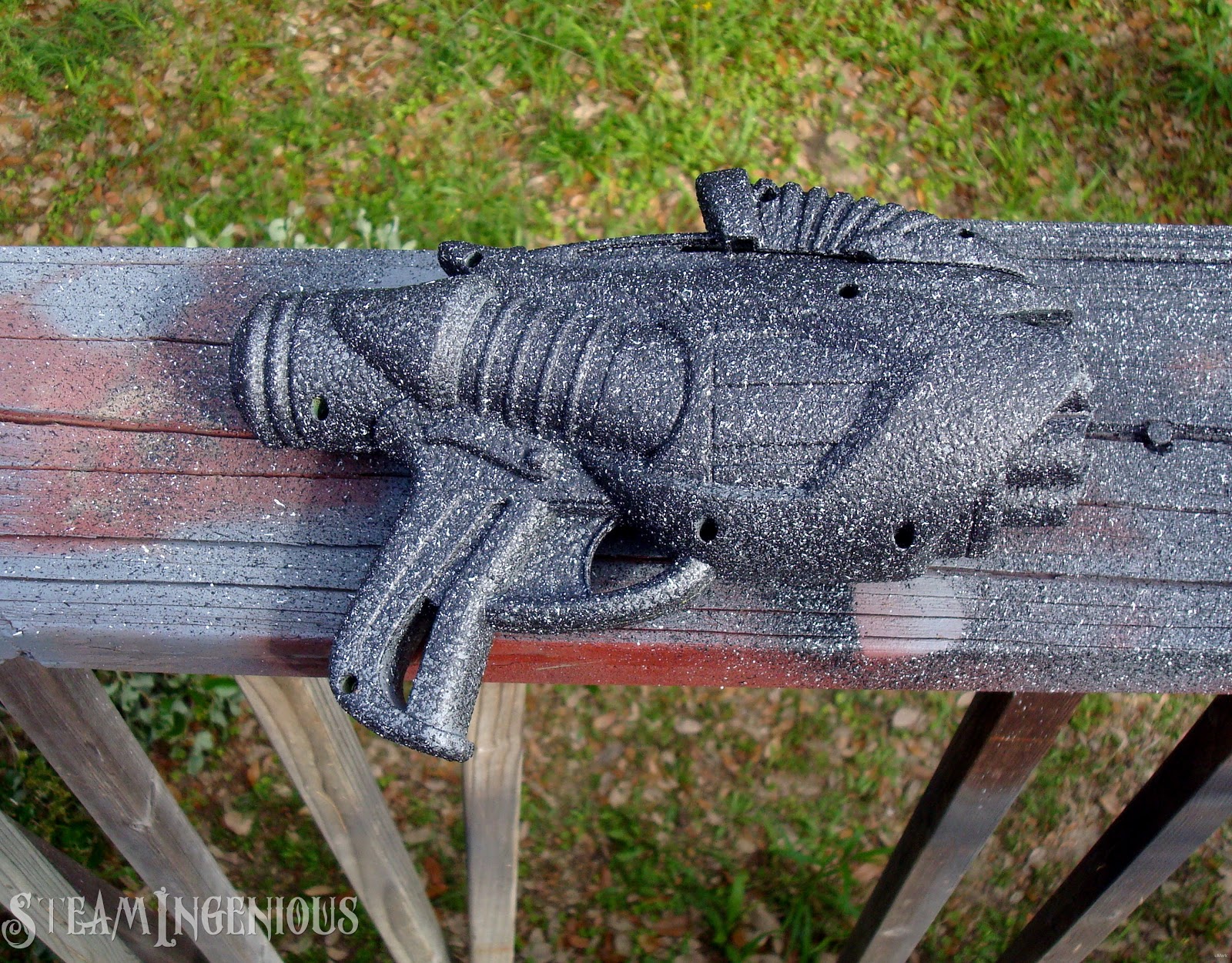 Steam Ingenious Tutorial Painting a Steampunk Gun with Textured Paint