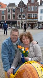 Henk & Mai-Britt i Delft.