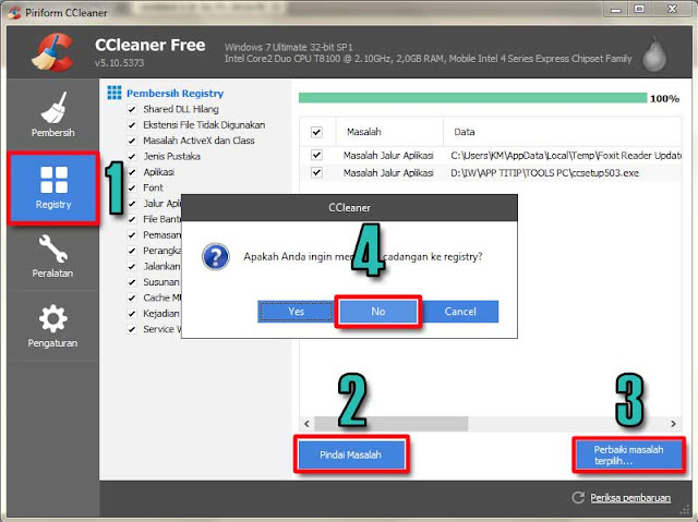 Cara Membersihkan File Sampah dengan CCleaner