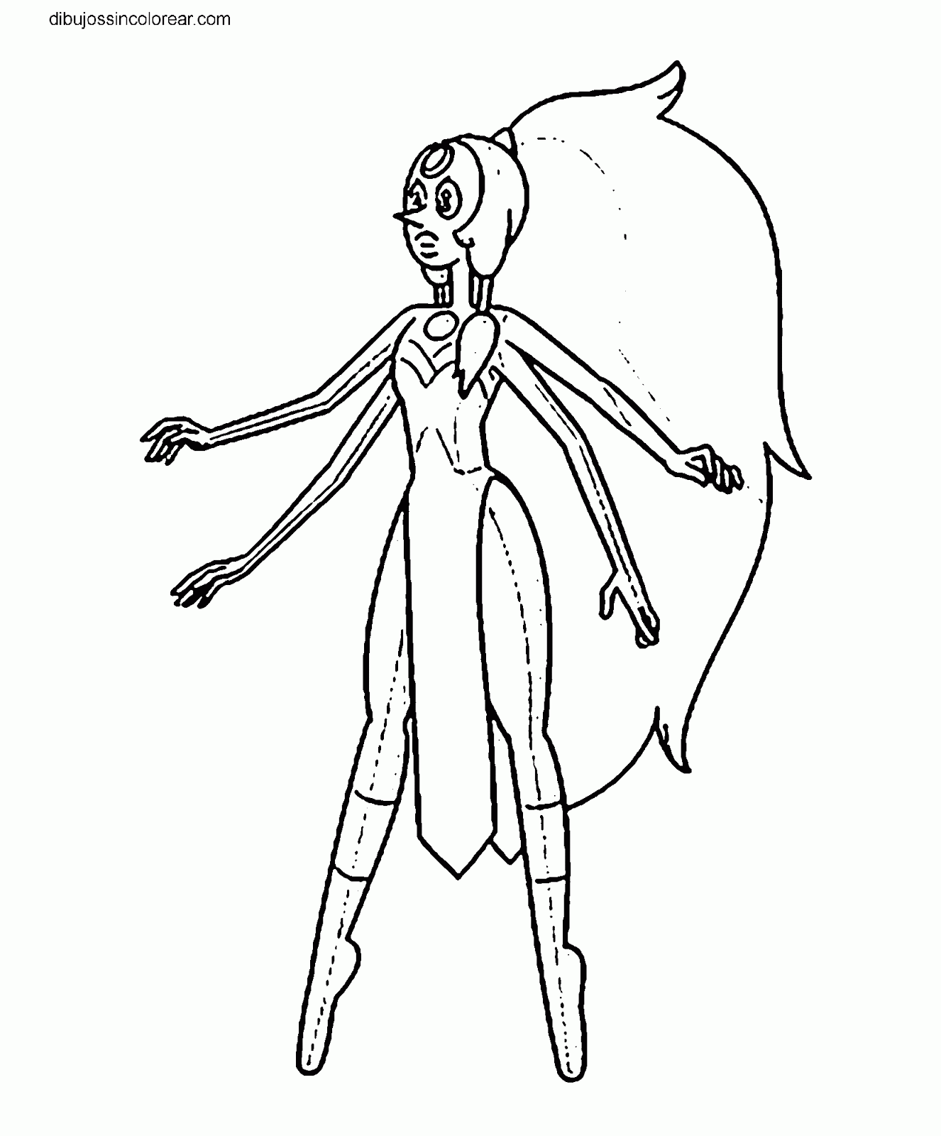 Dibujos Sin Colorear: Dibujos de personajes de Steven Universe para
