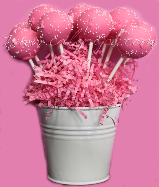 Candy's Cake Pops: Breast Cancer Cake Pop Gifts