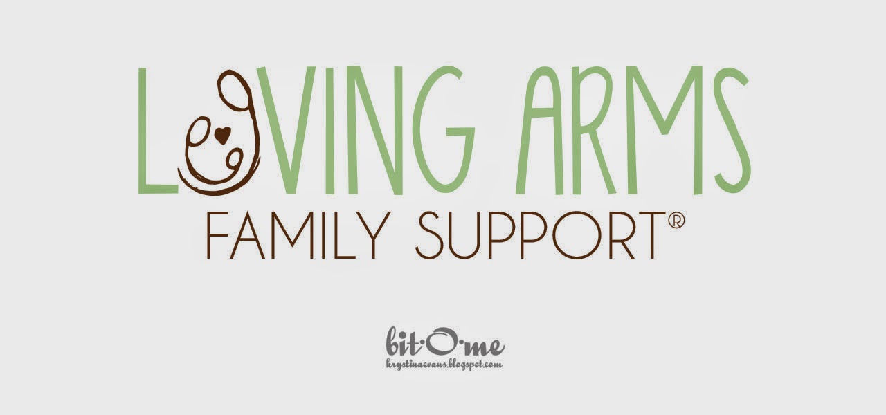 BitOMe Logo Design Loving Arms Family Support