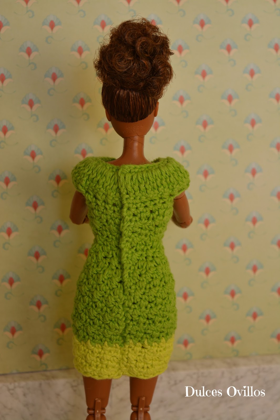 Ovillos: Vestido a crochet para Barbie - Crochet dress for Barbie Made Move