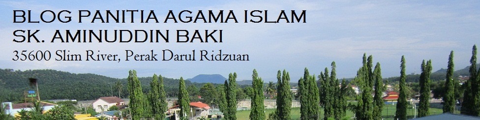 Blog Panitia Agama Islam SK Aminuddin Baki