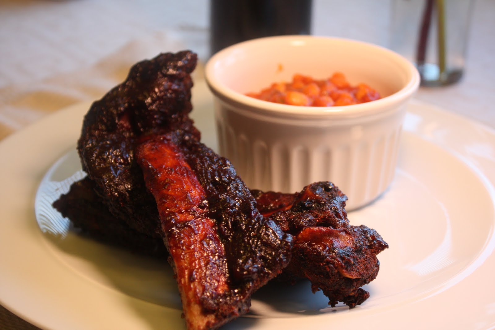 Vanilla Clouds and Lemon Drops: 5 Hour Smoked Ribs