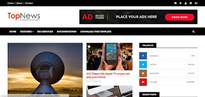 Top News Blogger Theme News Blogger Theme