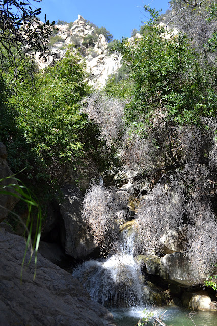 peek of the waterfall