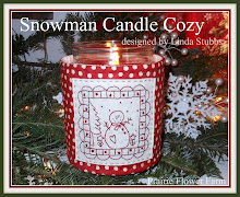 Snowman Candle Cozy Pattern