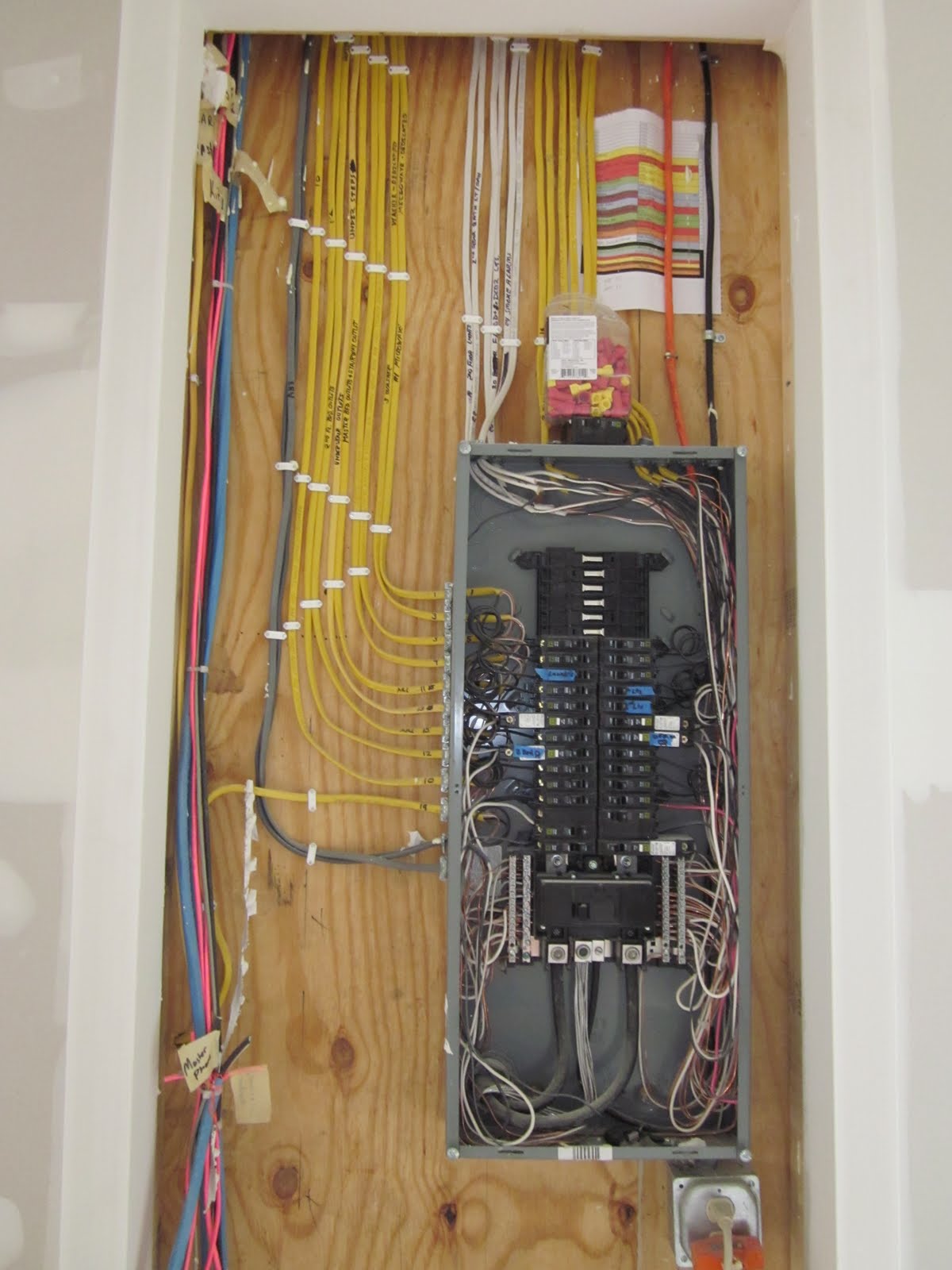 Neat Electrical Panel Wiring