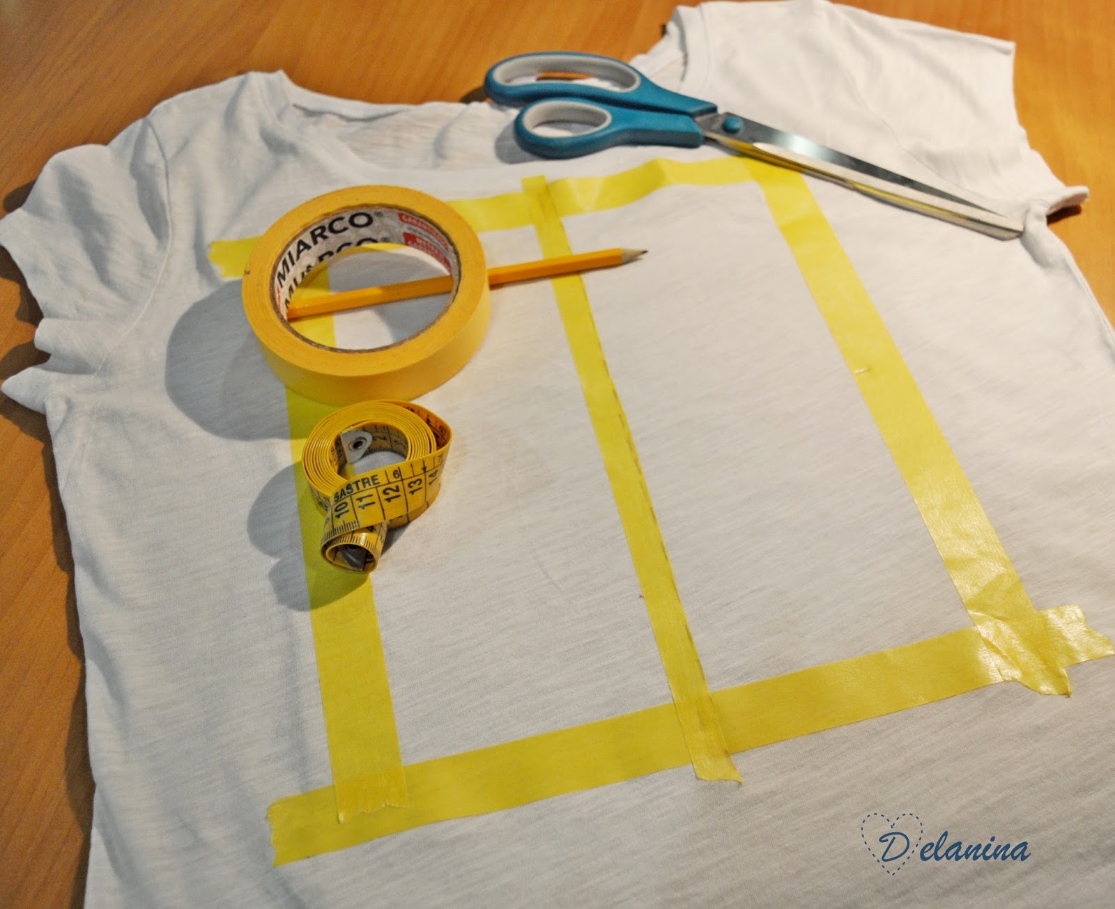 DIY: camisetas con pintura y transfer