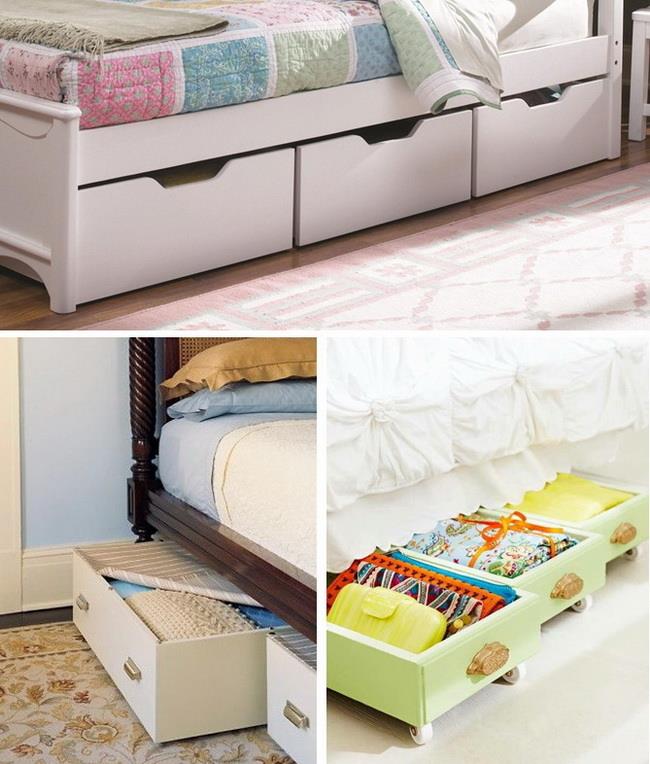 Under Bed Storage Boxes Or Drawers With Wheels