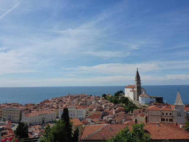 vue de Piran Slovénie