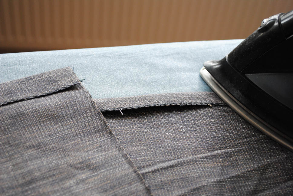 happy to make How to sew a cushion cover with a concealed zipper