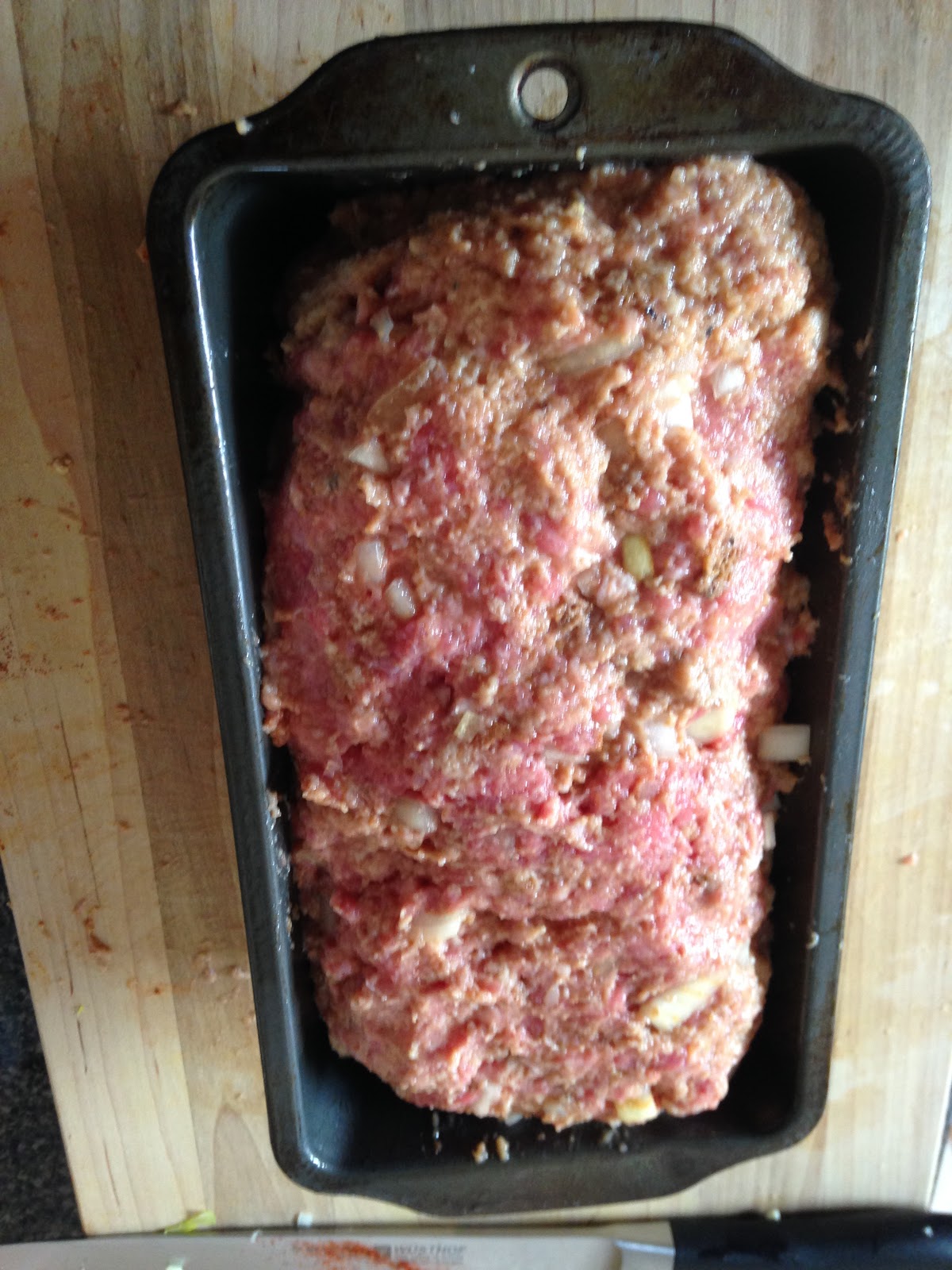 The Recovery Kitchen "EggInTheMiddle" Meatloaf