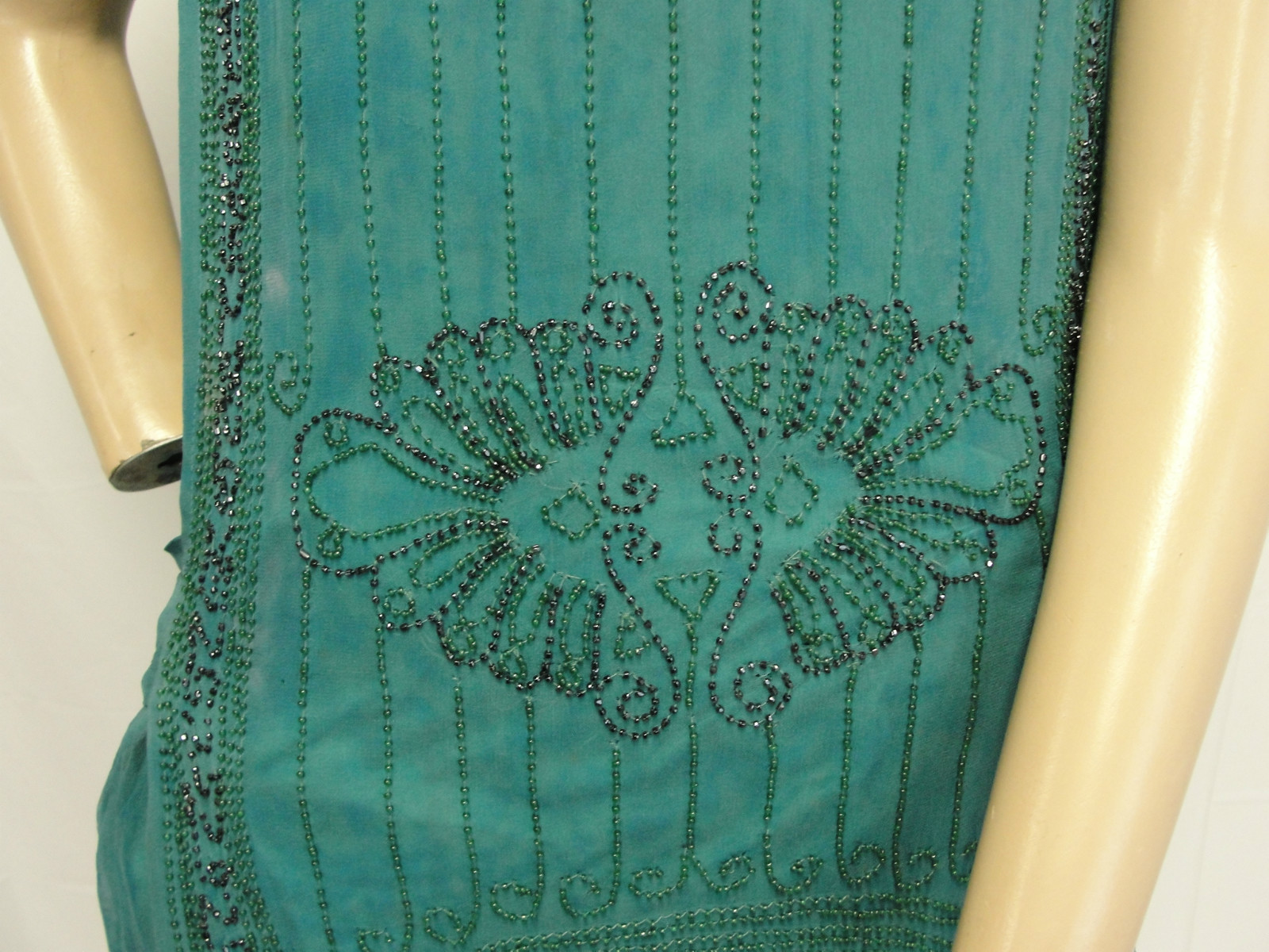 All The Pretty Dresses: Green Beaded 1920's Dress