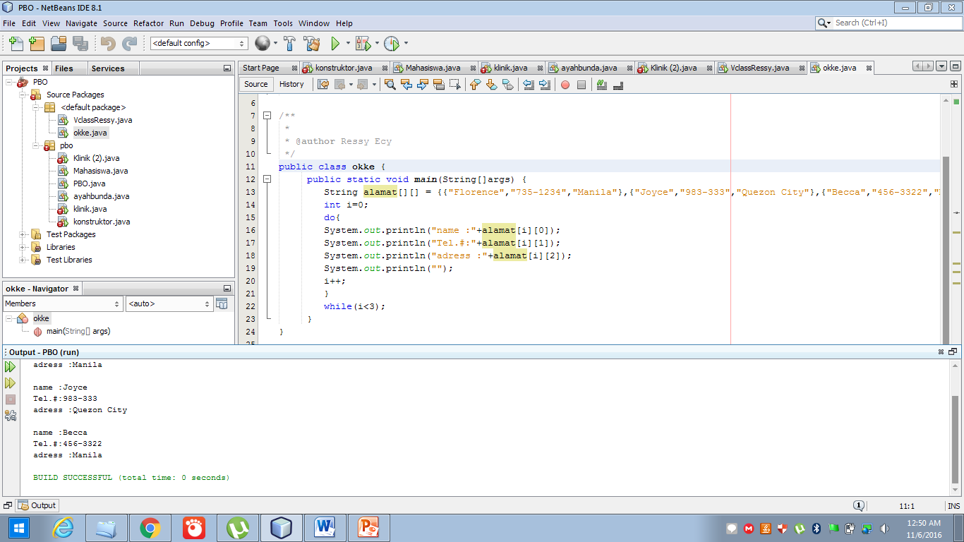 Re authoring