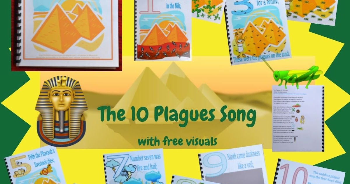 Bible Fun For Kids Moses & The 10 Plagues Song Flipchart and More