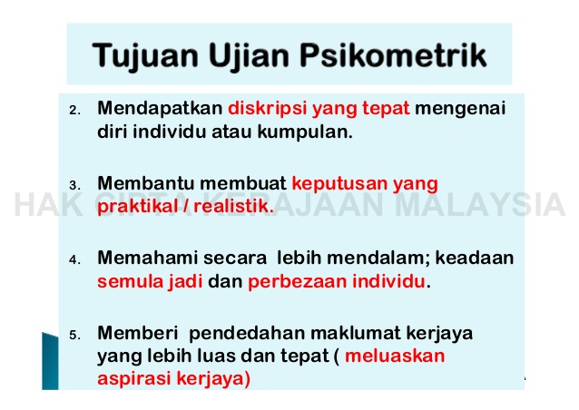 Contoh Soalan Ujian Psikometrik Untuk Semua Jawatan Berkaitan SPA (Umum