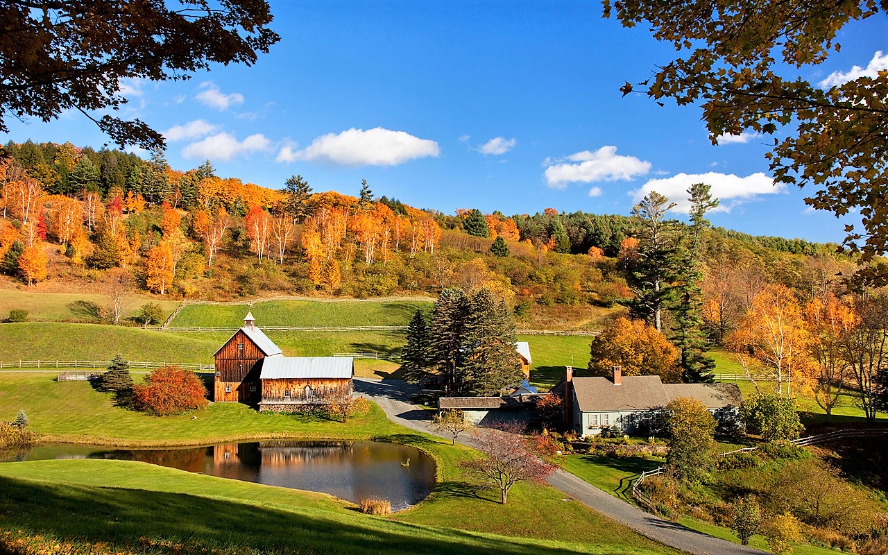 Northern Vermont in Autumn