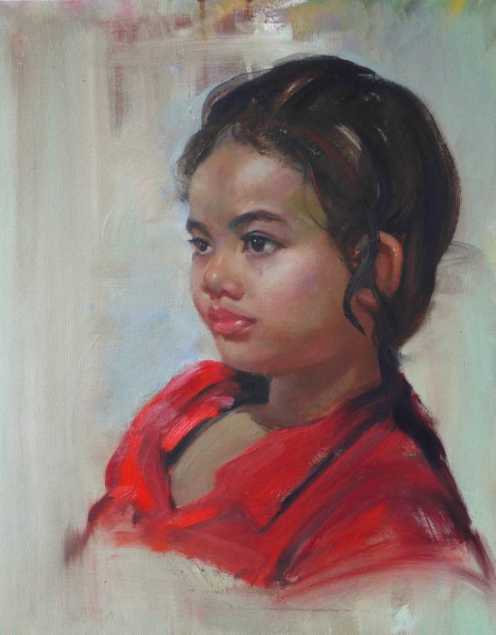 Портретная и фигуративная живопись. Pitchanan Saayopoua