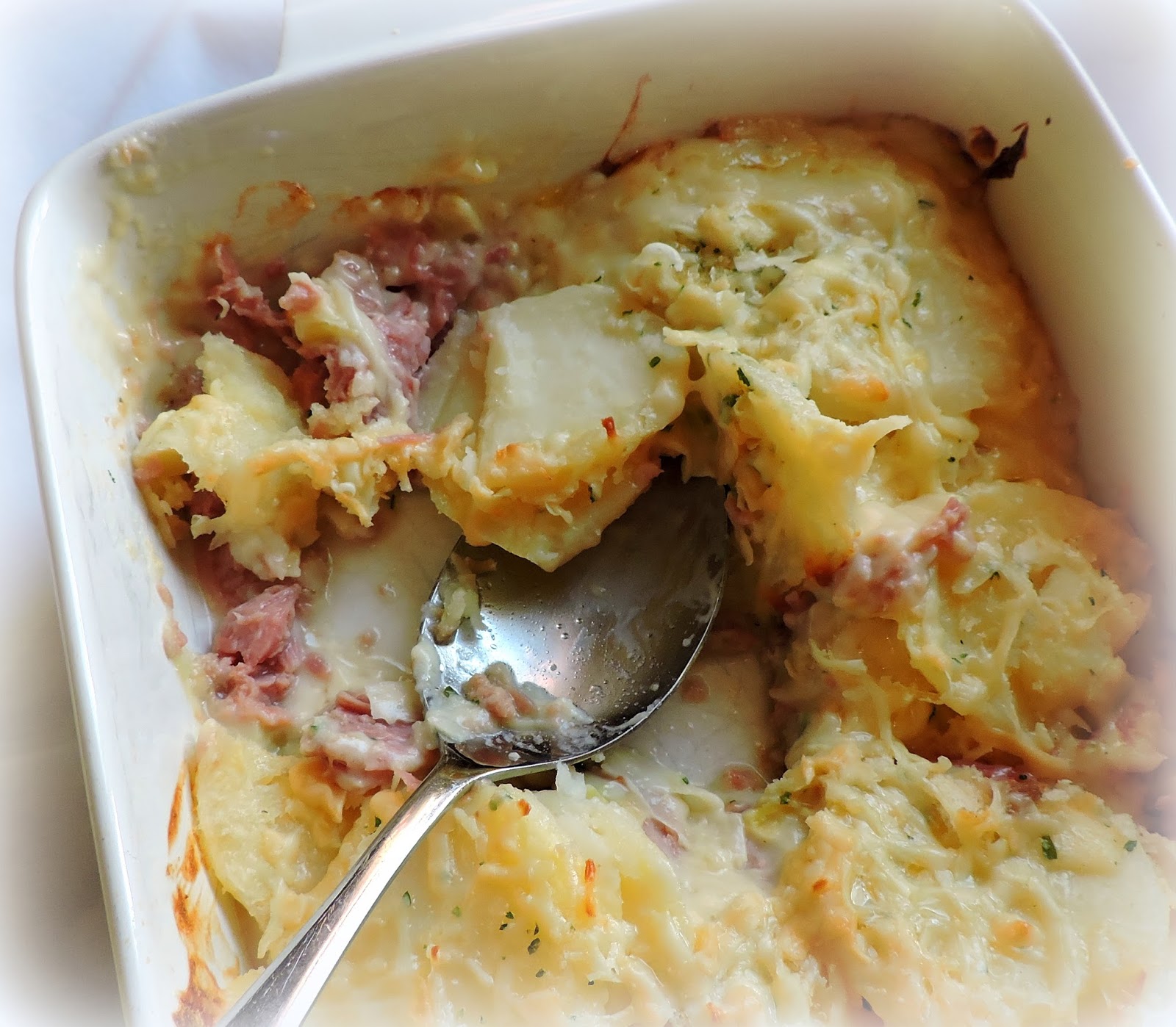 The English Kitchen Ham, Leek & Potato Gratin
