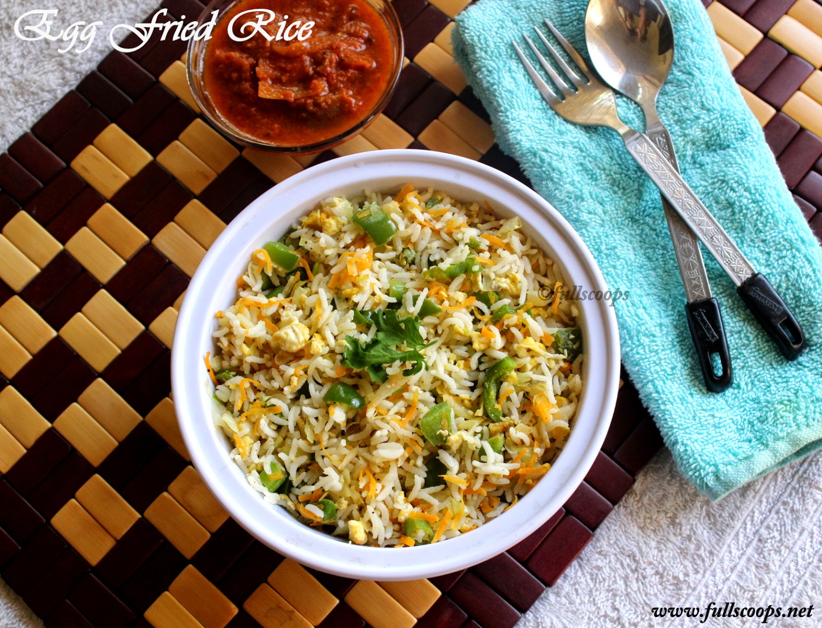 Egg Fried Rice Full Scoops A food blog with easy,simple & tasty
