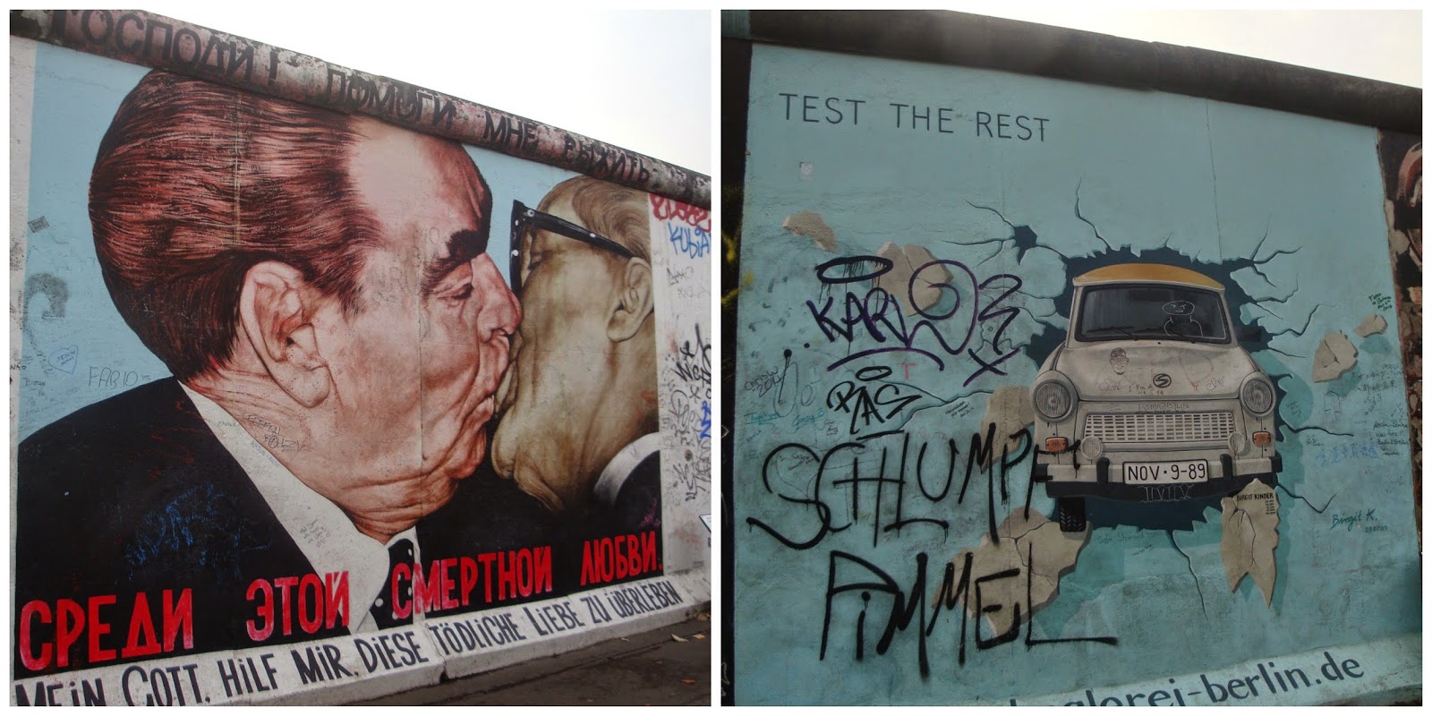 East Side Gallery em Berlim East Side Gallery em Berlim