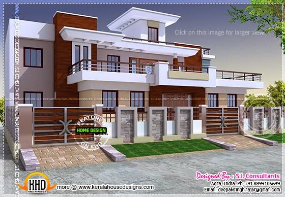 Modern style house design India