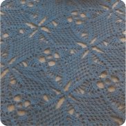 Tapete Azul a Crochet Tapete Azul a Crochet