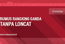 Cara Menciptakan Ranking Ganda Tanpa Loncat Di Excel Belajar Komputer