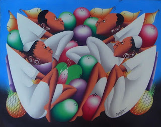 pinturas-modernas-africanas Pinturas Modernas Africanas Hombres Mujeres