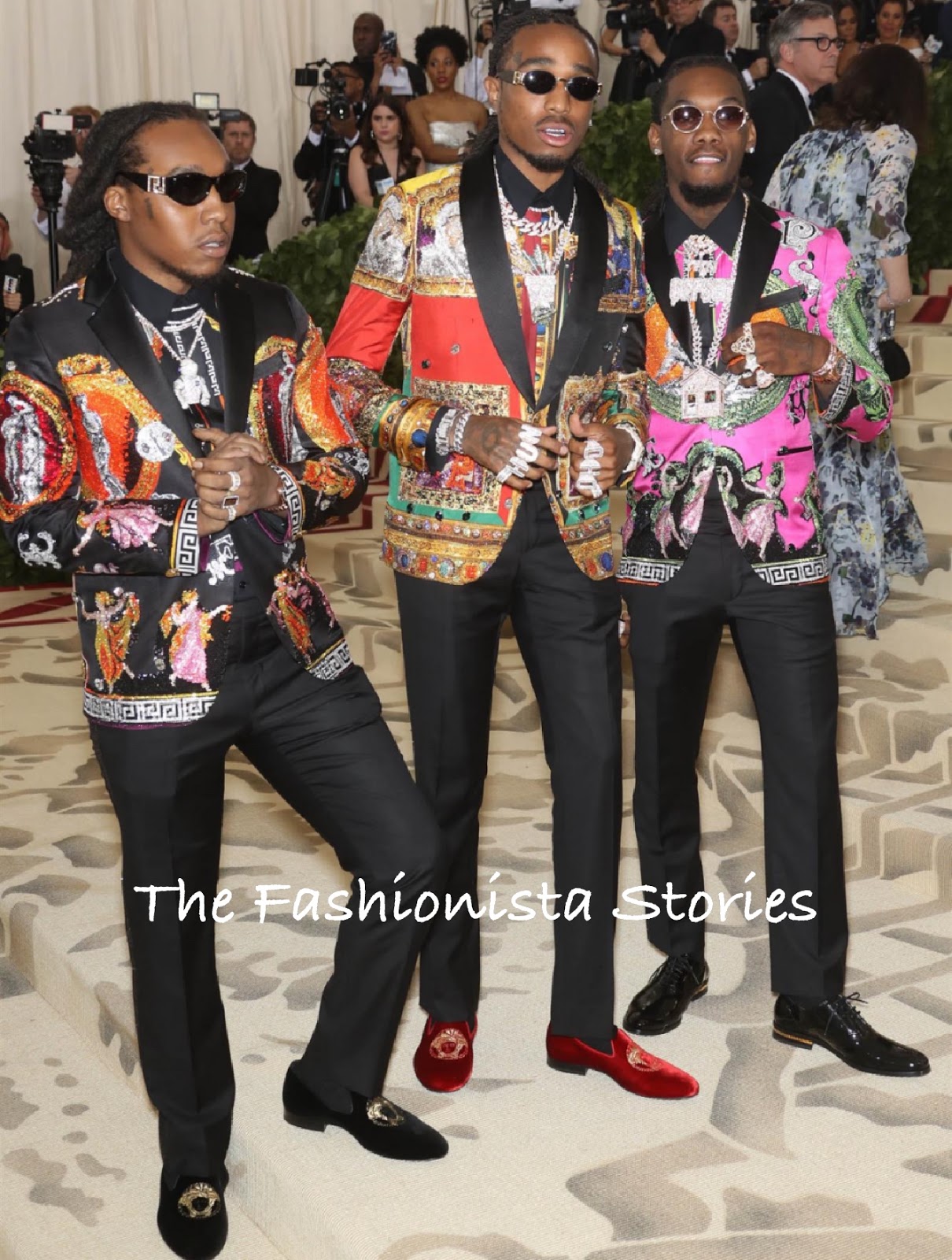 Versace silk shirt clearance migos