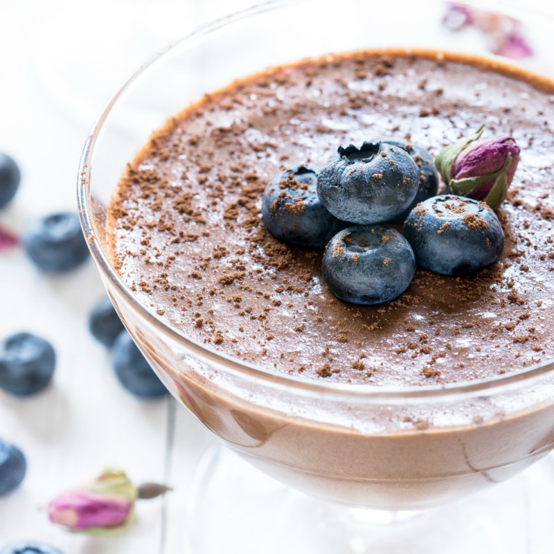 A Fit Nurse GREEK YOGURT CHOCOLATE MOUSSE