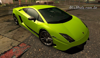 gta sa san mod car carro lamborghini gallardo superleggera forza