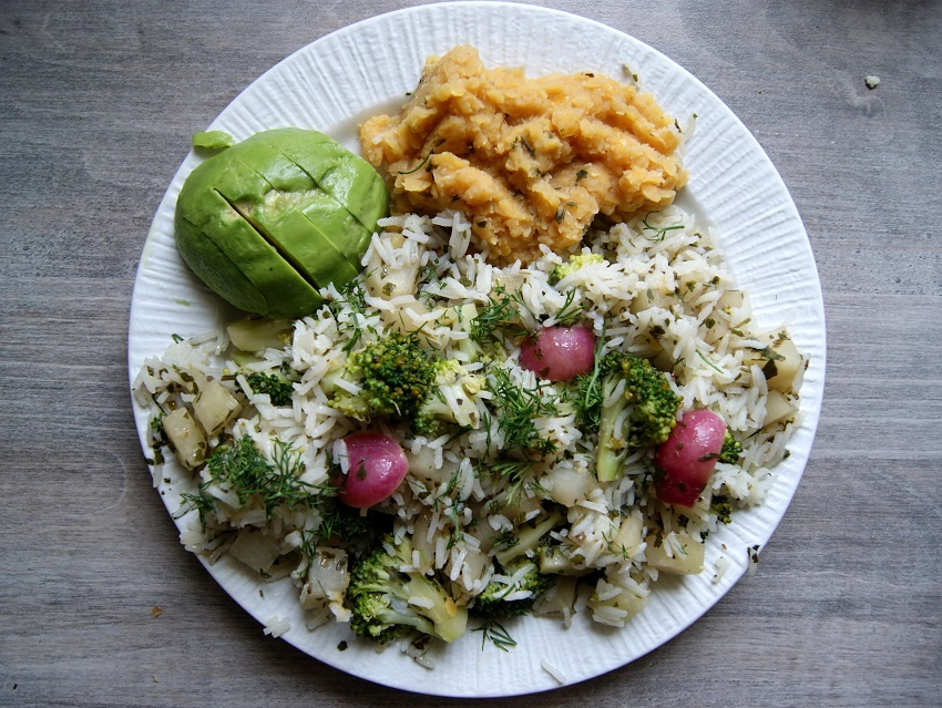 Zdrowa Kuchnia Sowy: Lekki obiad wegetariański - warzywa z soczewicą i ...